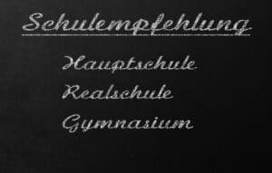 Schullaufbahnempfehlung