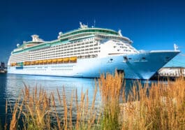 Kreuzfahrtschiff in Oslo