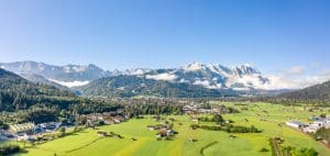 Blick auf Garmisch Partenkirchen